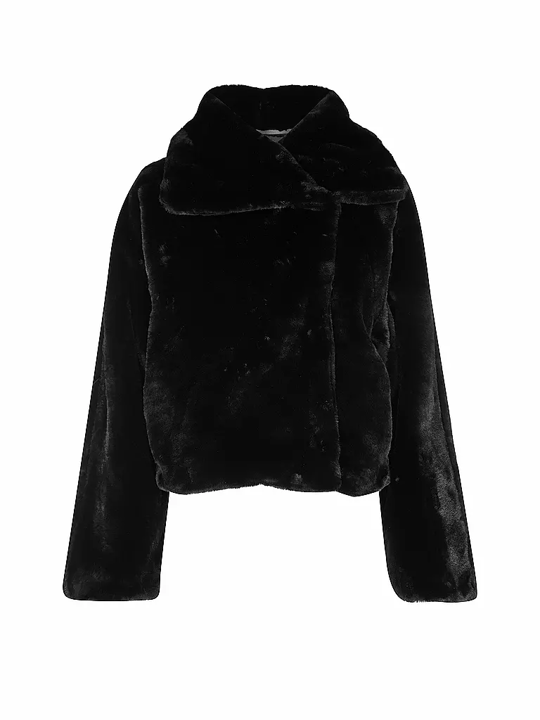 IN WEAR | Giacca in pelliccia sintetica YONEKOIW | Nero