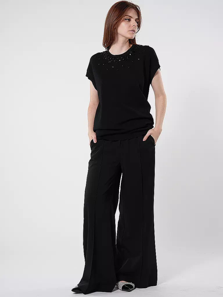IN WEAR | Hose Wide Leg  KAMIIW | Nero