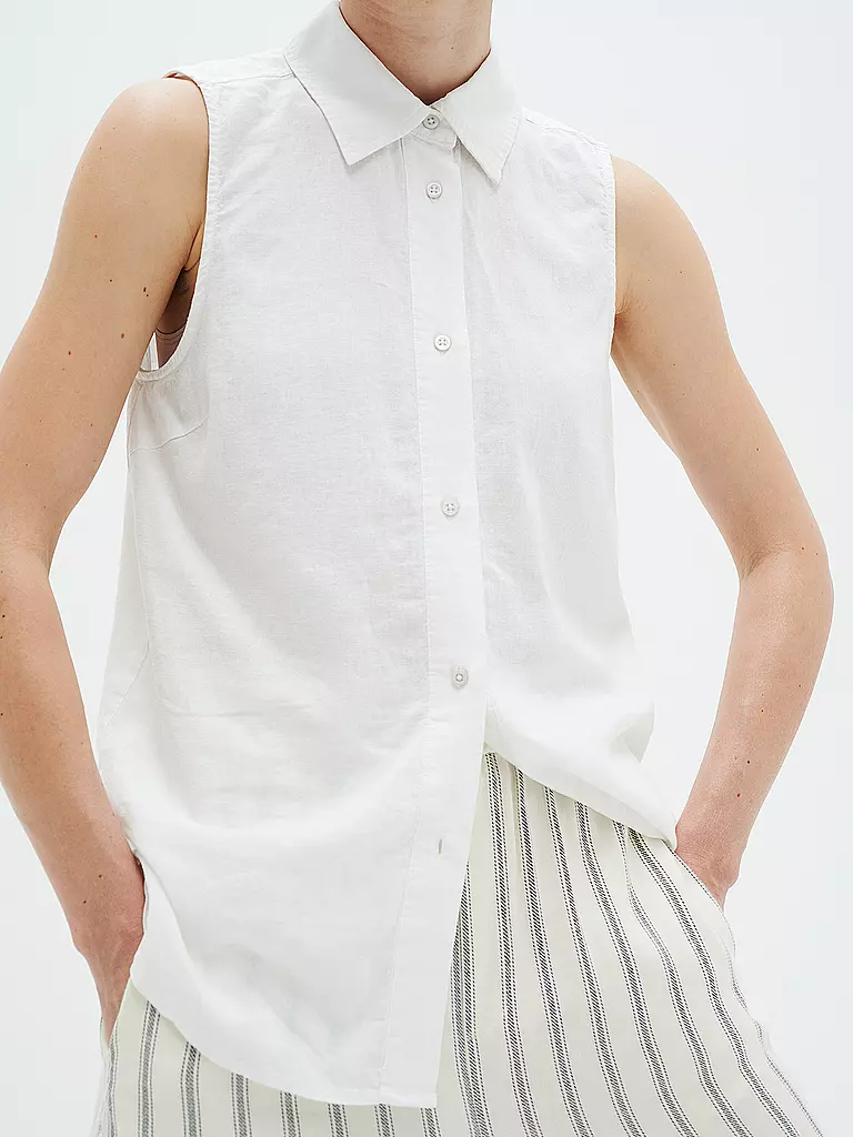 IN WEAR | Leinenbluse ODETTE | Bianco
