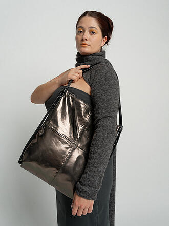 INA KENT | Borsa in pelle - Hobo Bag AMPLE ED.2