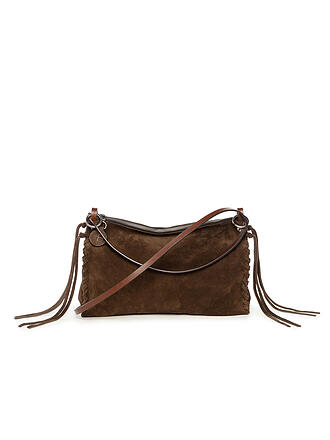 INA KENT | Borsa in pelle - Borsa a tracolla ORNAMENT ED. 5 SUEDE