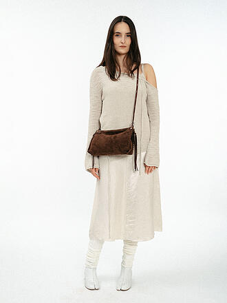 INA KENT | Borsa in pelle - Borsa a tracolla ORNAMENT ED. 5 SUEDE