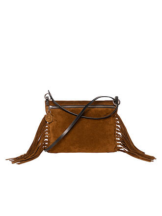 INA KENT | Borsa in pelle - Borsa a tracolla SUNLIT ED.1 SUEDE
