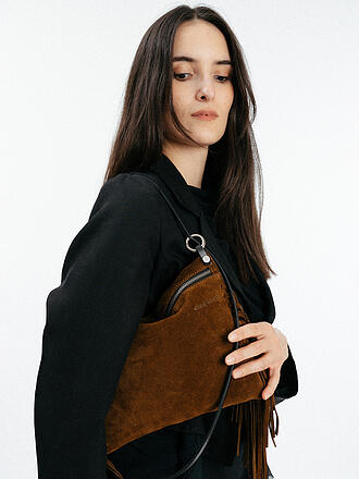 INA KENT | Borsa in pelle - Borsa a tracolla SUNLIT ED.1 SUEDE