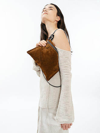 INA KENT | Borsa in pelle - Borsa a tracolla SUNLIT ED.2 SUEDE