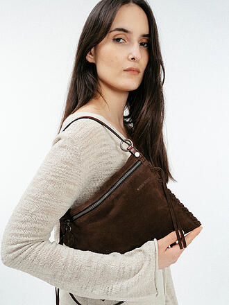 INA KENT | Borsa in pelle - Borsa a tracolla SUNLIT ED.2 SUEDE
