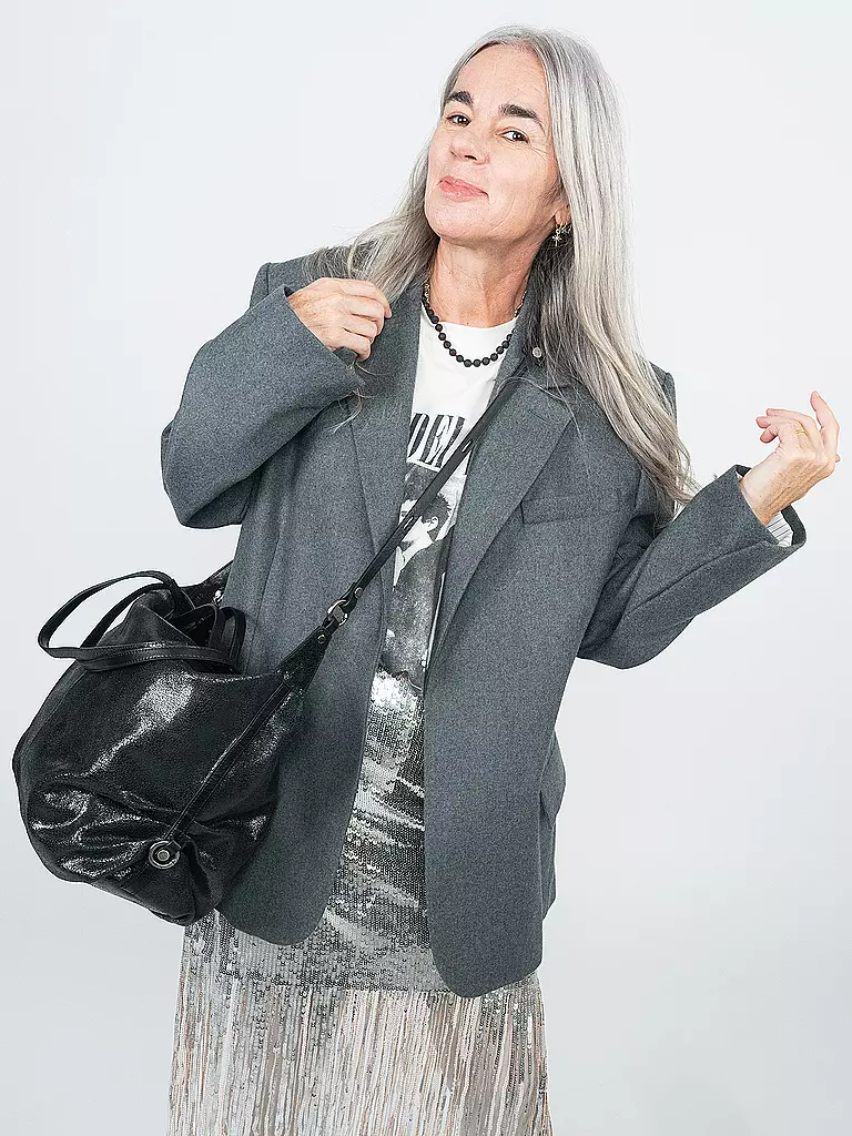 INA KENT | Borsa in pelle - Borsa a mano DELA EDEN ED. 1 | Nero