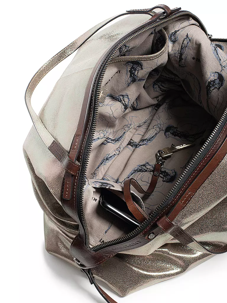 INA KENT | Borsa in pelle - Borsa a mano DELA EDEN ED. 1 | Oro