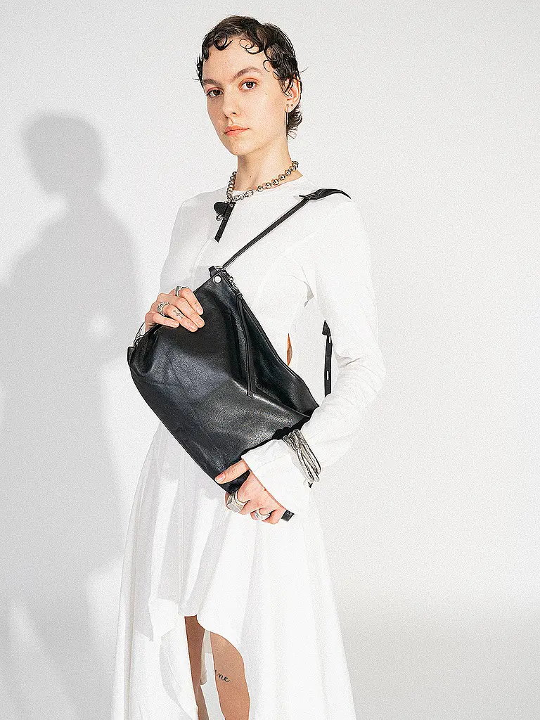 INA KENT | Borsa in pelle - Borsa a tracolla DINKUM ed.2 | Nero