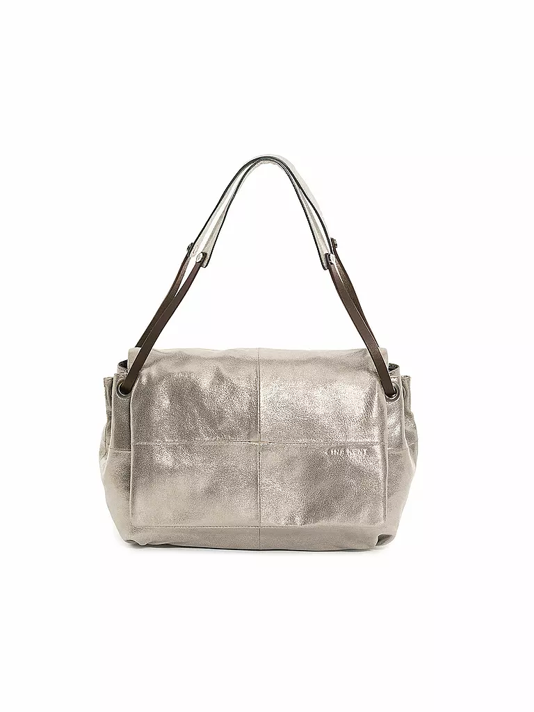 INA KENT | Borsa in pelle - Borsa a tracolla EILEEN ED. 1 | Argento