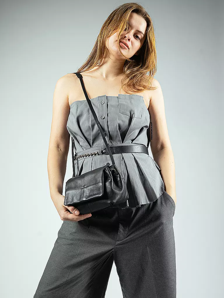 INA KENT | Borsa in pelle - Borsa a tracolla ESPE Ed. 1 | Nero