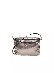 INA KENT | Ledertasche - Umhängetasche MOONLIT Ed. 1 | Argento