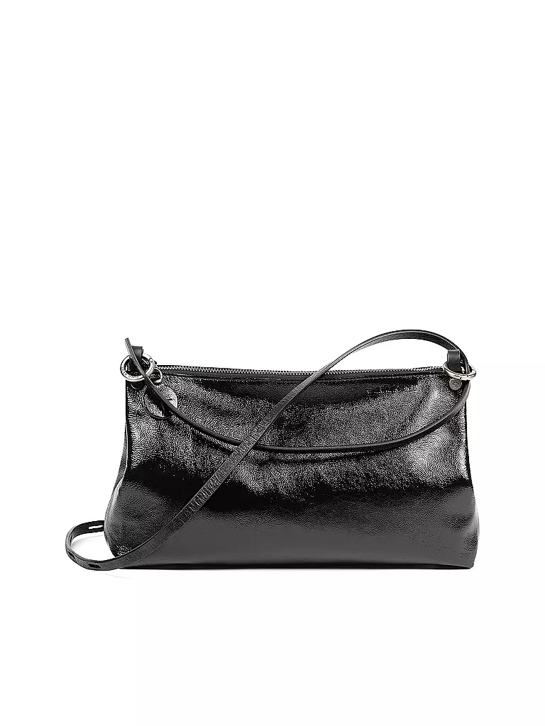 INA KENT | Borsa in pelle - Borsa a tracolla ORNAMENT Ed. 2 | Nero