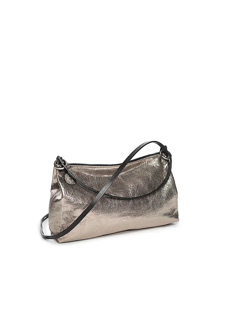 INA KENT | Borsa in pelle - Borsa a tracolla ORNAMENT Ed. 2 | Argento