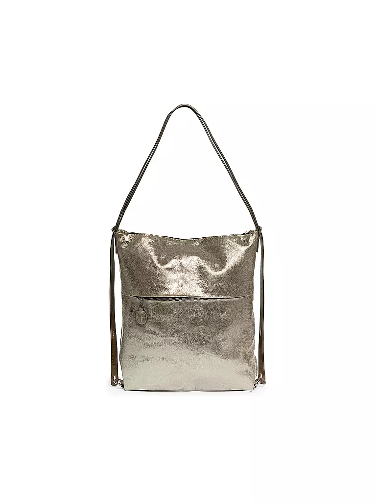 INA KENT | Borsa in pelle - Borsa a tracolla SHER ED. 1 | Argento