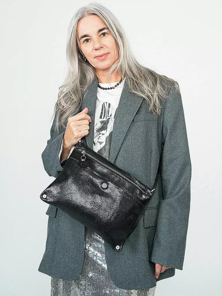 INA KENT | Borsa in pelle - Mini Bag MOONSTRUCK ed.2 | Nero