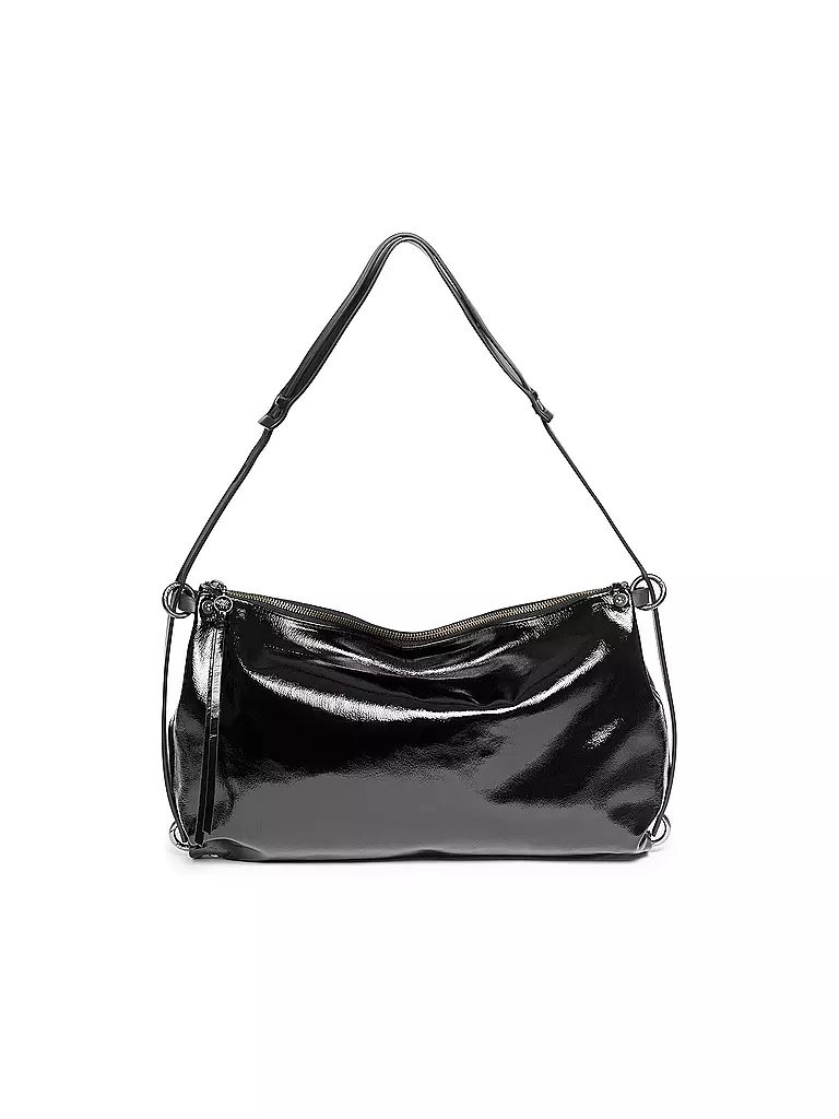 INA KENT | Ledertasche - Umhängetasche DINKUM ed.2 | Nero