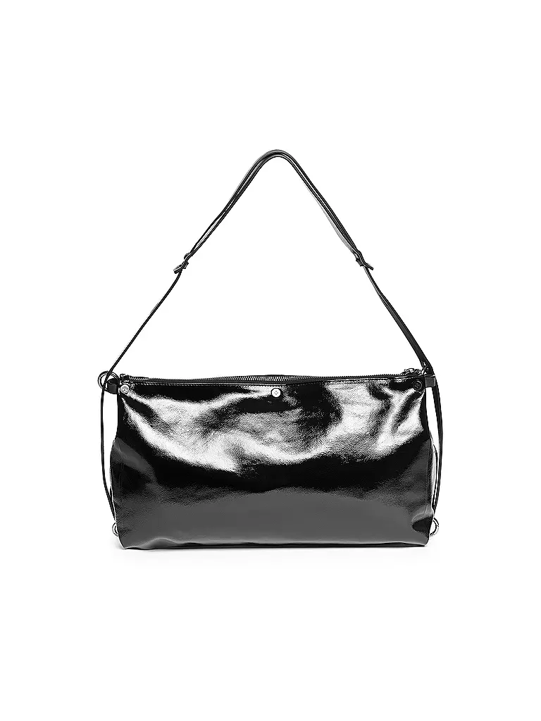 INA KENT | Ledertasche - Umhängetasche DINKUM ed.2 | Nero