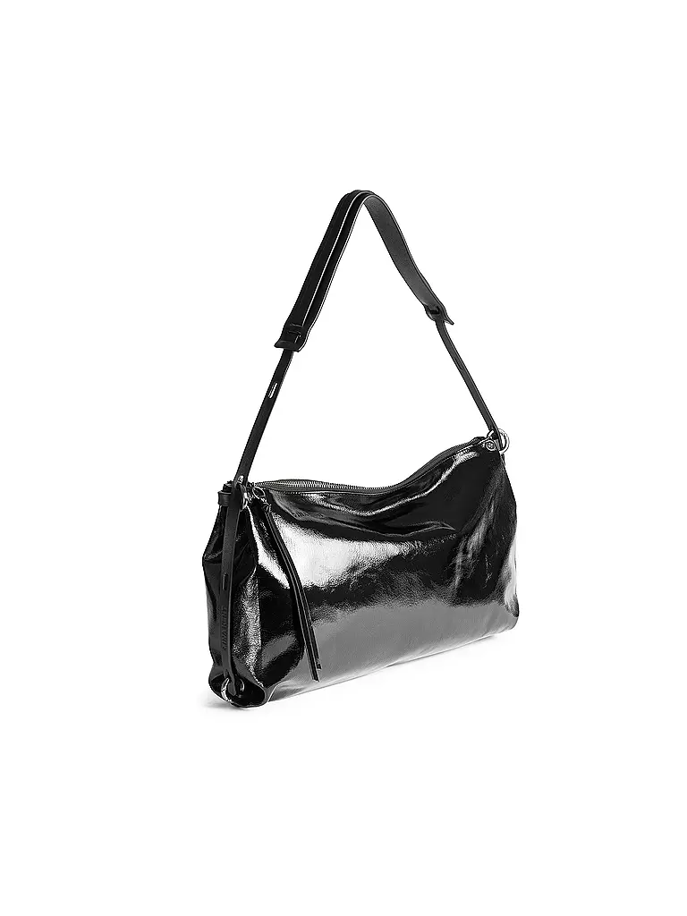 INA KENT | Ledertasche - Umhängetasche DINKUM ed.2 | Nero