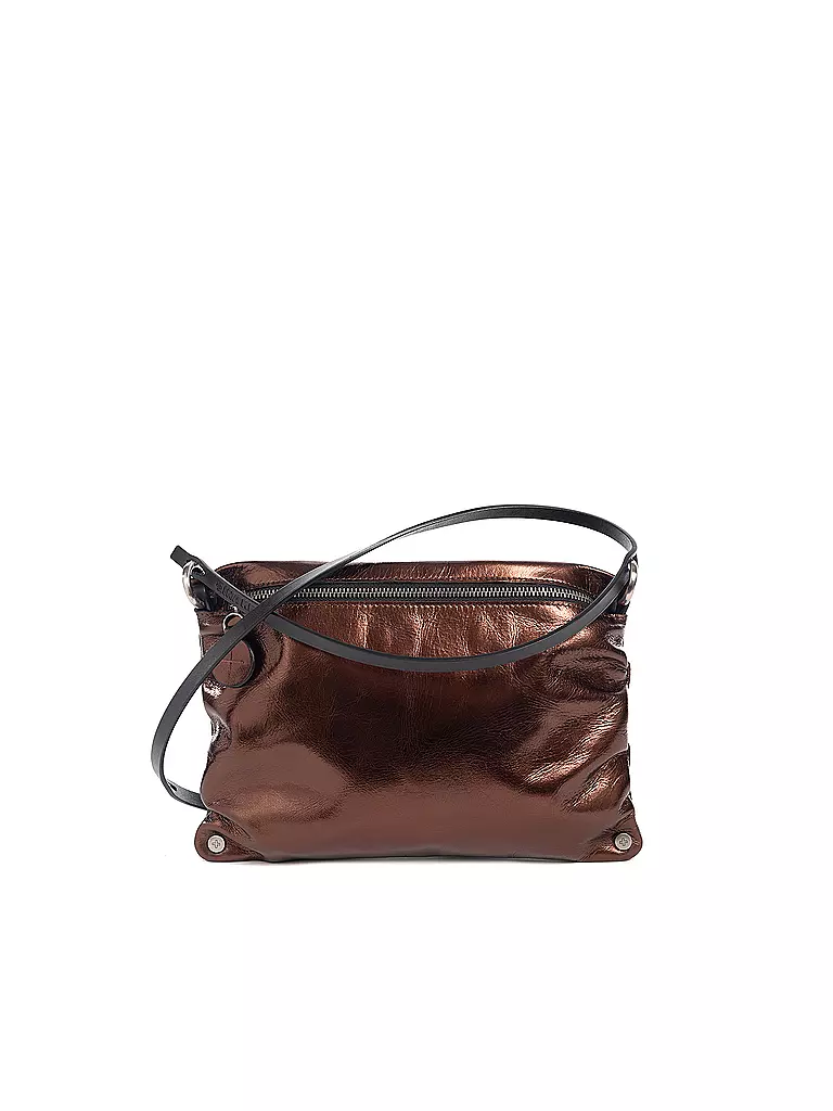 INA KENT | Ledertasche - Umhängetasche MOONLIT Ed. 1 | Marrone