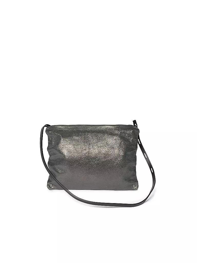 INA KENT | Ledertasche - Umhängetasche MOONLIT Ed. 1 | Grigio