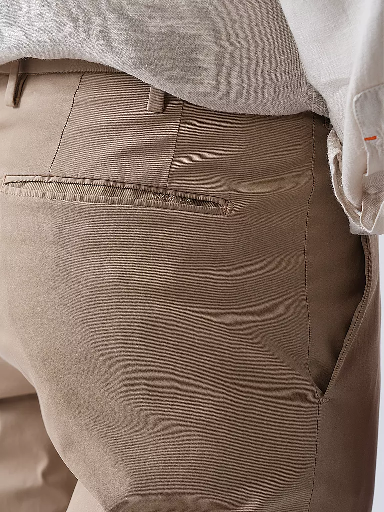 INCOTEX | Chino ROYAL BATAVIA | Marrone chiaro