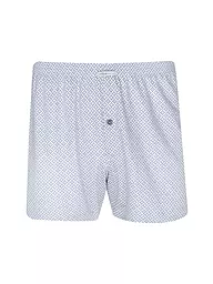 ISA | Boxer blu con stampa | Blu