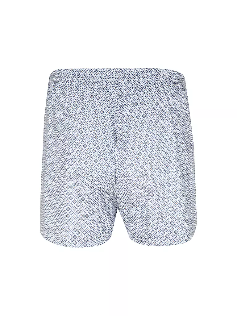 ISA | Boxer blu con stampa | Blu