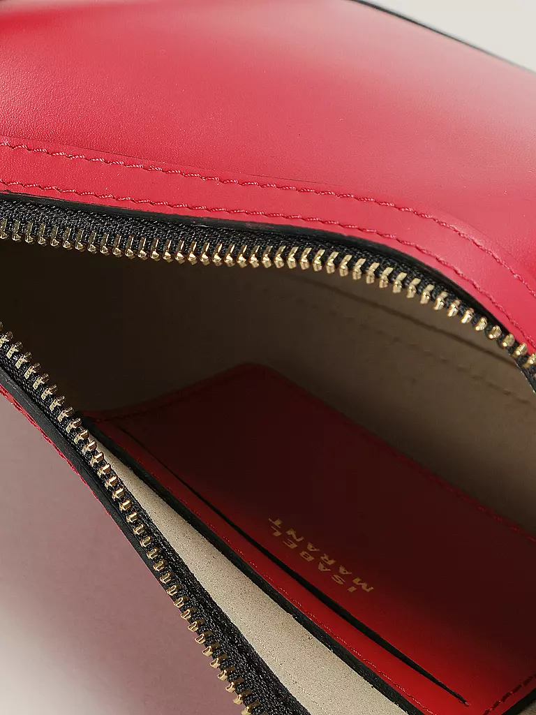 ISABEL MARANT | Borsa in pelle - Borsa a spalla OSKAN MOON | Rosso