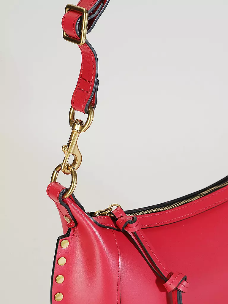 ISABEL MARANT | Borsa in pelle - Borsa a spalla OSKAN MOON | Rosso