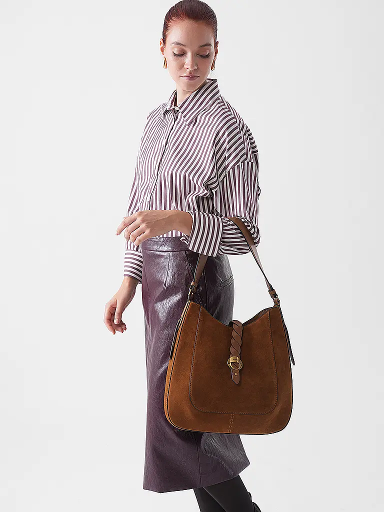 ISABEL MARANT | Borsa in pelle - Shopper ALTAYA HOBO | Marrone chiaro