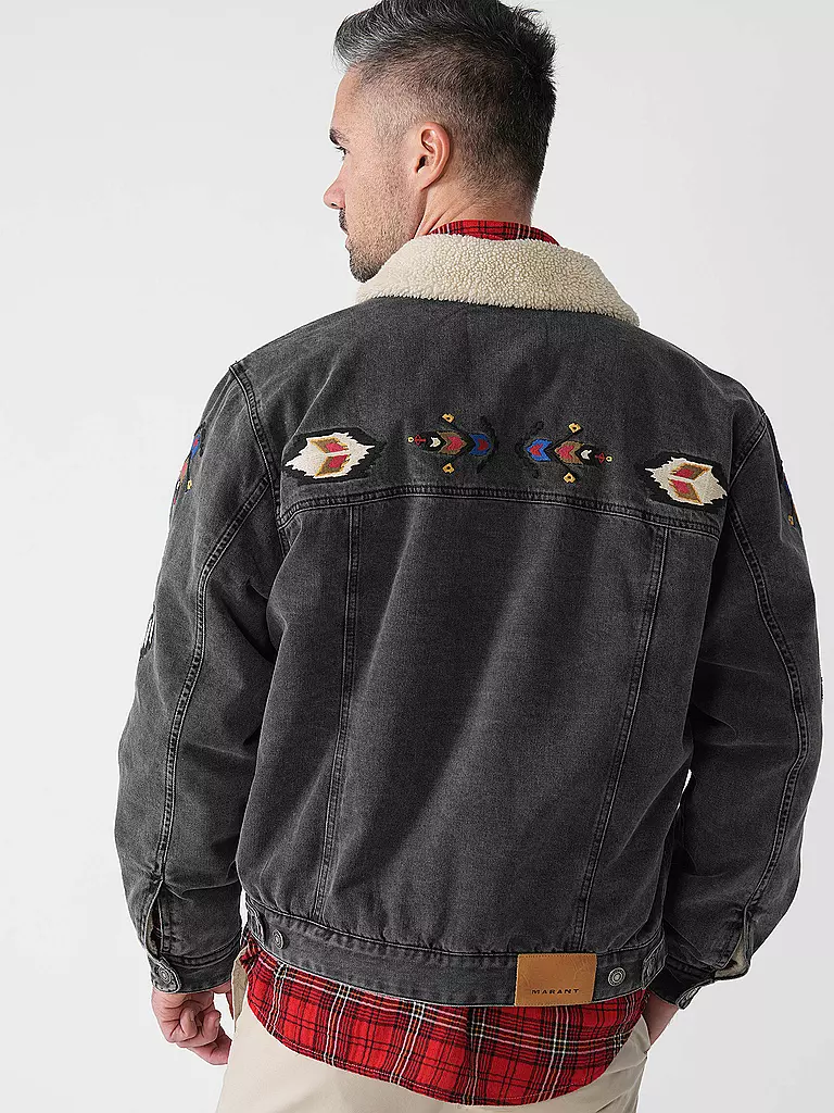 ISABEL MARANT | Jeansjacke JENSON | Grigio