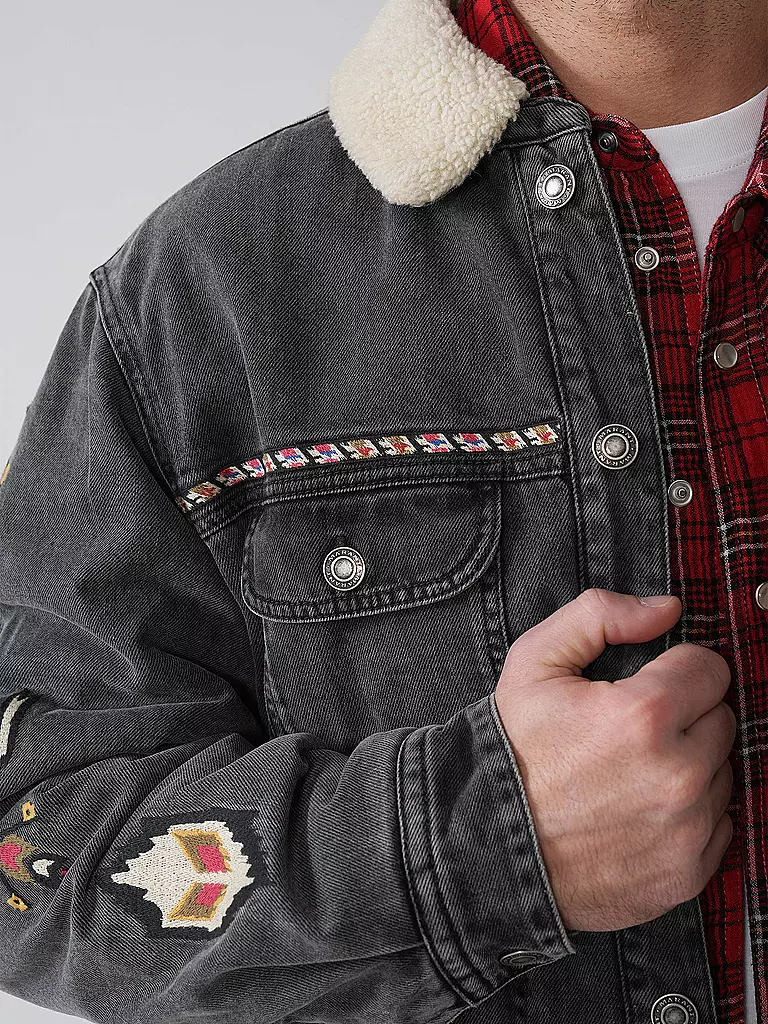 ISABEL MARANT | Jeansjacke JENSON | Grigio