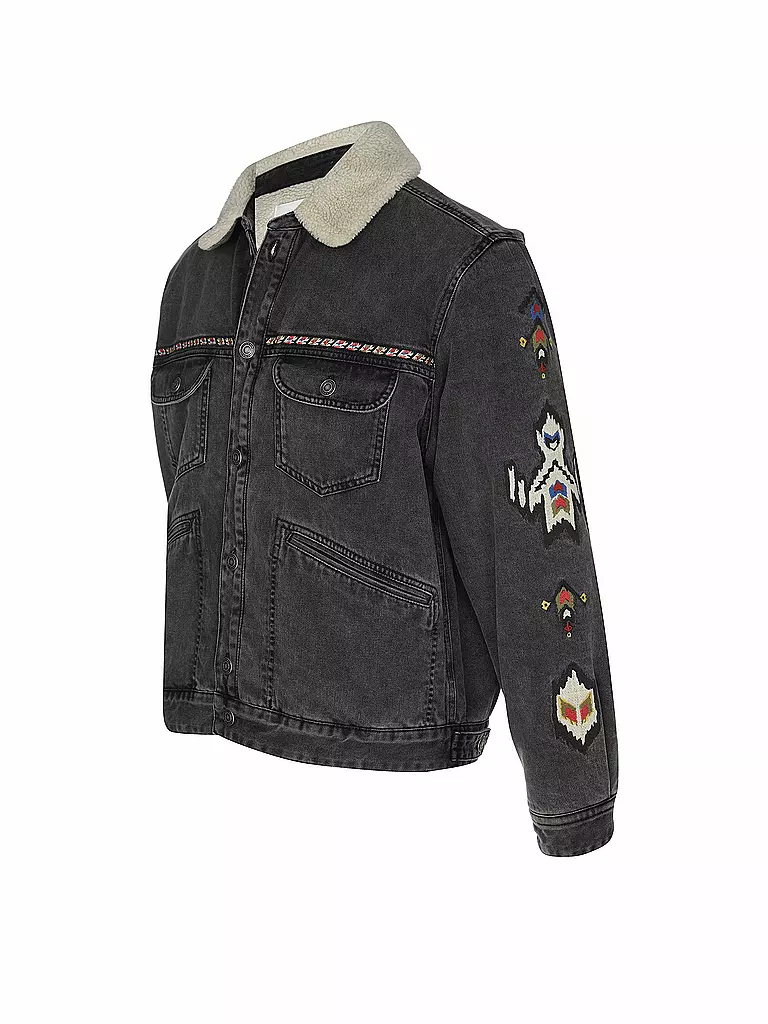 ISABEL MARANT | Jeansjacke JENSON | Grigio