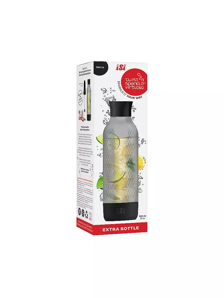 ISI | Bottiglia TWIST'N SPARKLE VIRTUOSO 0,95l Grey |