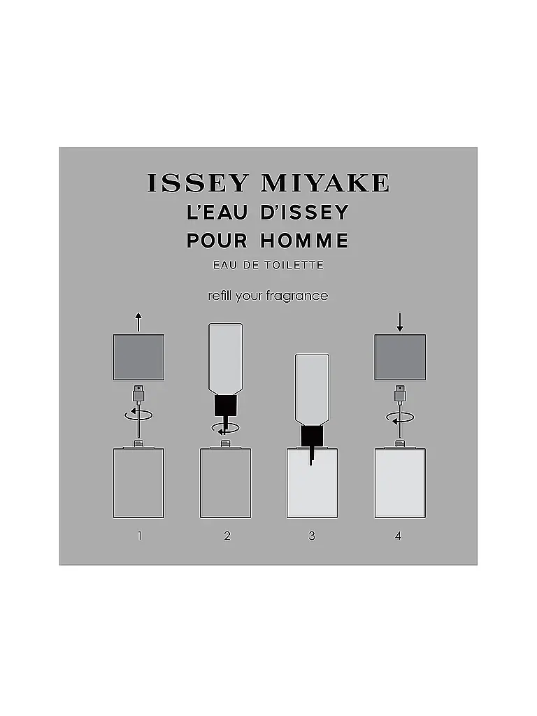 ISSEY MIYAKE | L'Eau d'Issey pour Homme Eau de Toilette Ricarica 150ml | 