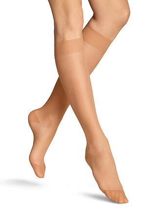 ITEM M6 | Calze al ginocchio - Knee-High "Invisible" 15DEN (Light Tan)