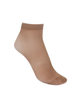 ITEM M6 | Calzini INVISIBLE 15 Den color cioccolato al latte
