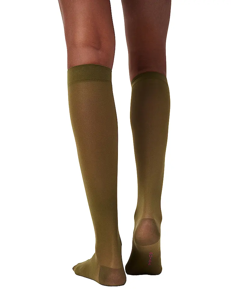 ITEM M6 | Calze TRANSLUCENT 20 olive | 