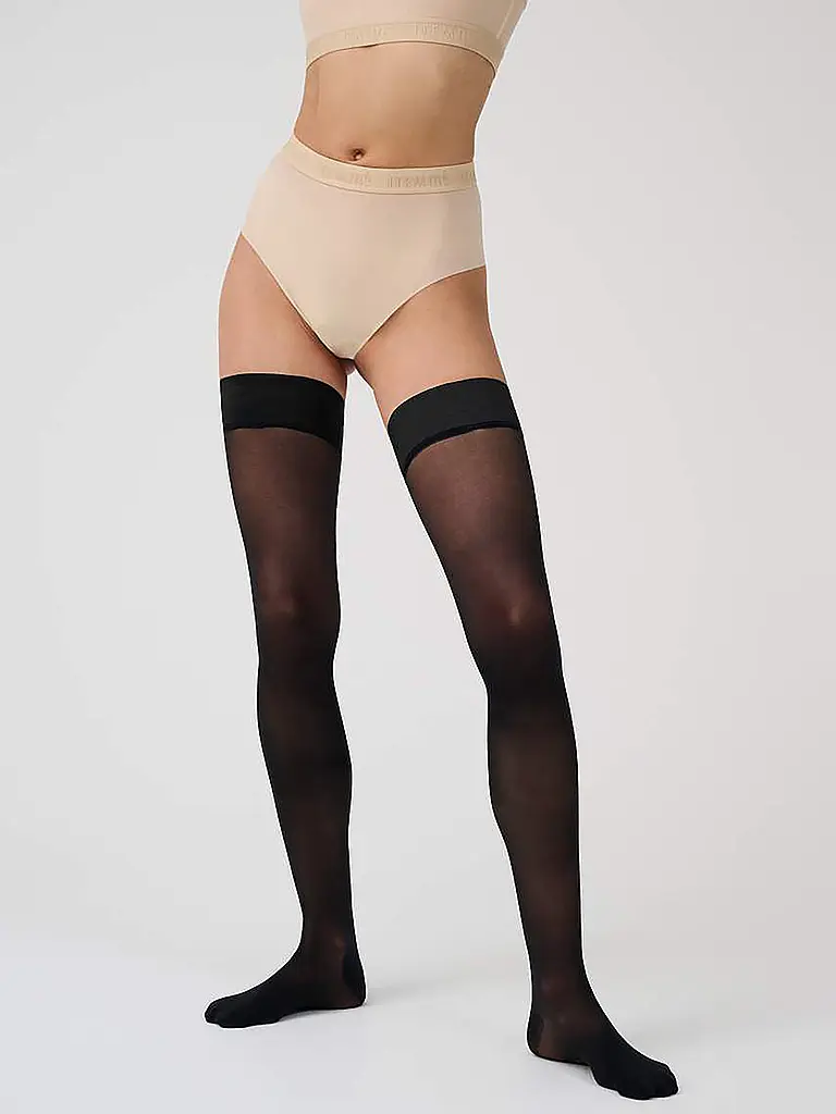 ITEM M6 | Funktionsstrümpfe TRANSLUCENT 20 CONSCIOUS neri | Nero