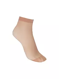 ITEM M6 | Calzini INVISIBLE 15 Den color cioccolato al latte | Beige
