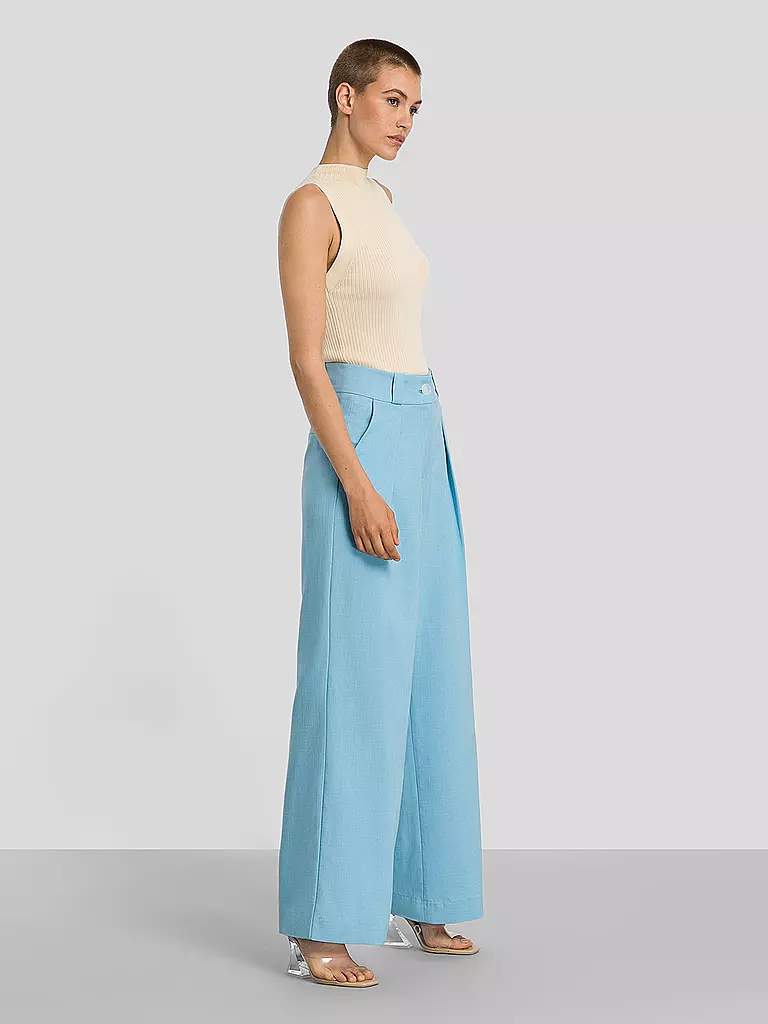 IVY OAK | Marlenehose PEONY VERA | Blu