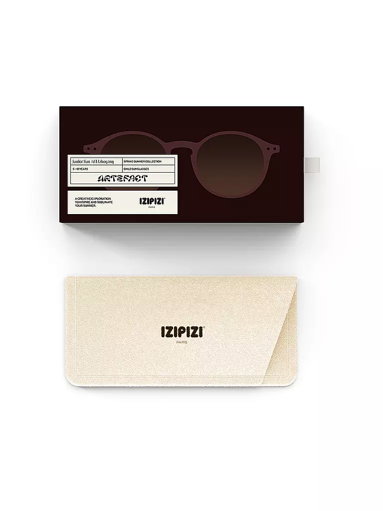 IZIPIZI | Kinder Sonnenbrille SUN JUNIOR 5-10 Jahre #D | Marrone