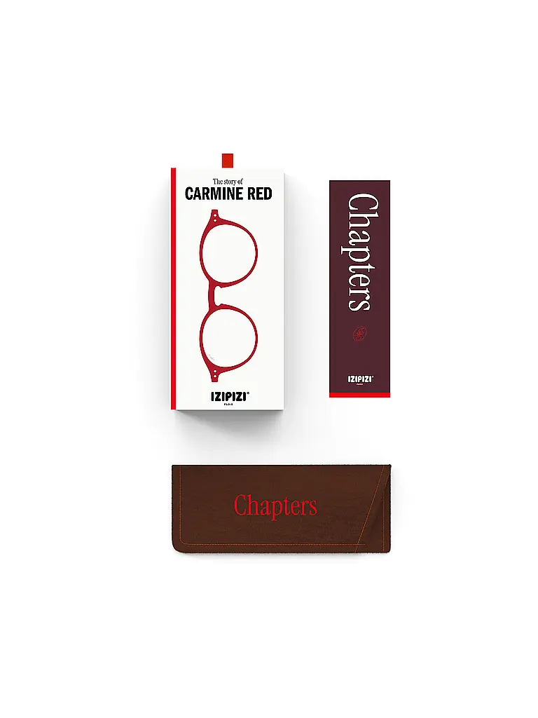 IZIPIZI | Occhiali da lettura READING #D | Rosso scuro