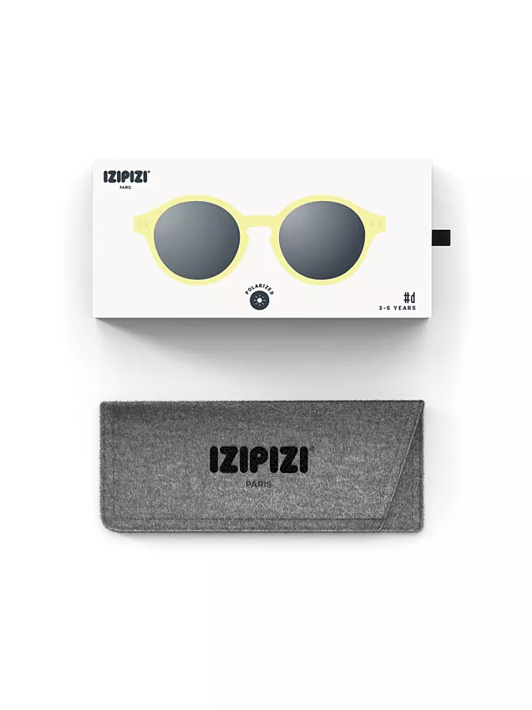 IZIPIZI | Occhiali da sole per bambini SUN KIDS+ 3-5 anni #D | Giallo