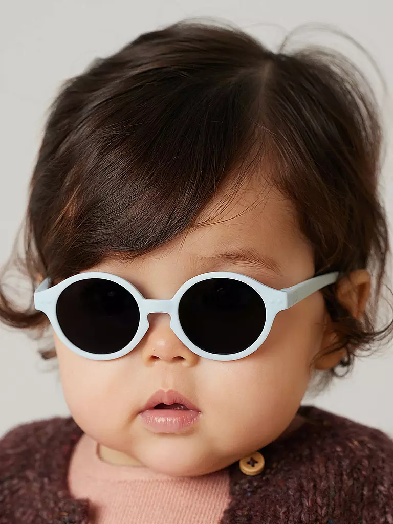 IZIPIZI | Occhiali da sole per neonati SUN BABY 0-9 mesi #D | Blu chiaro