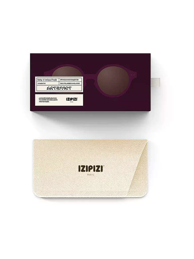 IZIPIZI | Occhiali da sole per neonati SUN BABY 0-9 mesi #D | Bacca