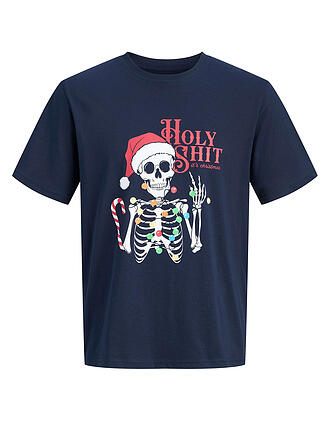 JACK & JONES | T-Shirt JJMERRY SKULL XMAS