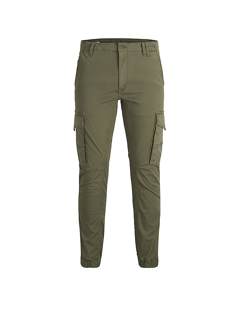 Cargohose JJIPAUL JJFLAKE oliva 36/L34