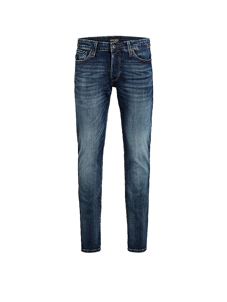 Jeans Slim Fit JJIGLENN JJICON blu 31/L34